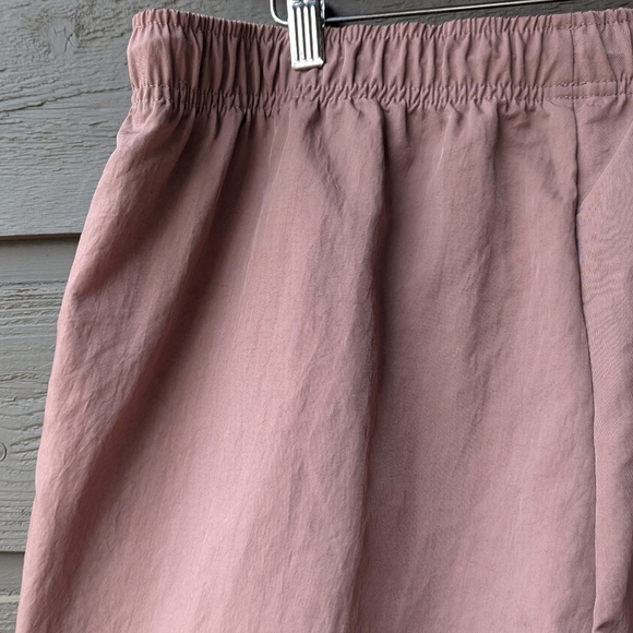 Nike NSW Essential High Rise Woven Cargo Windbreaker Pants Size XL Smoky Mauve - Picture 6 of 10